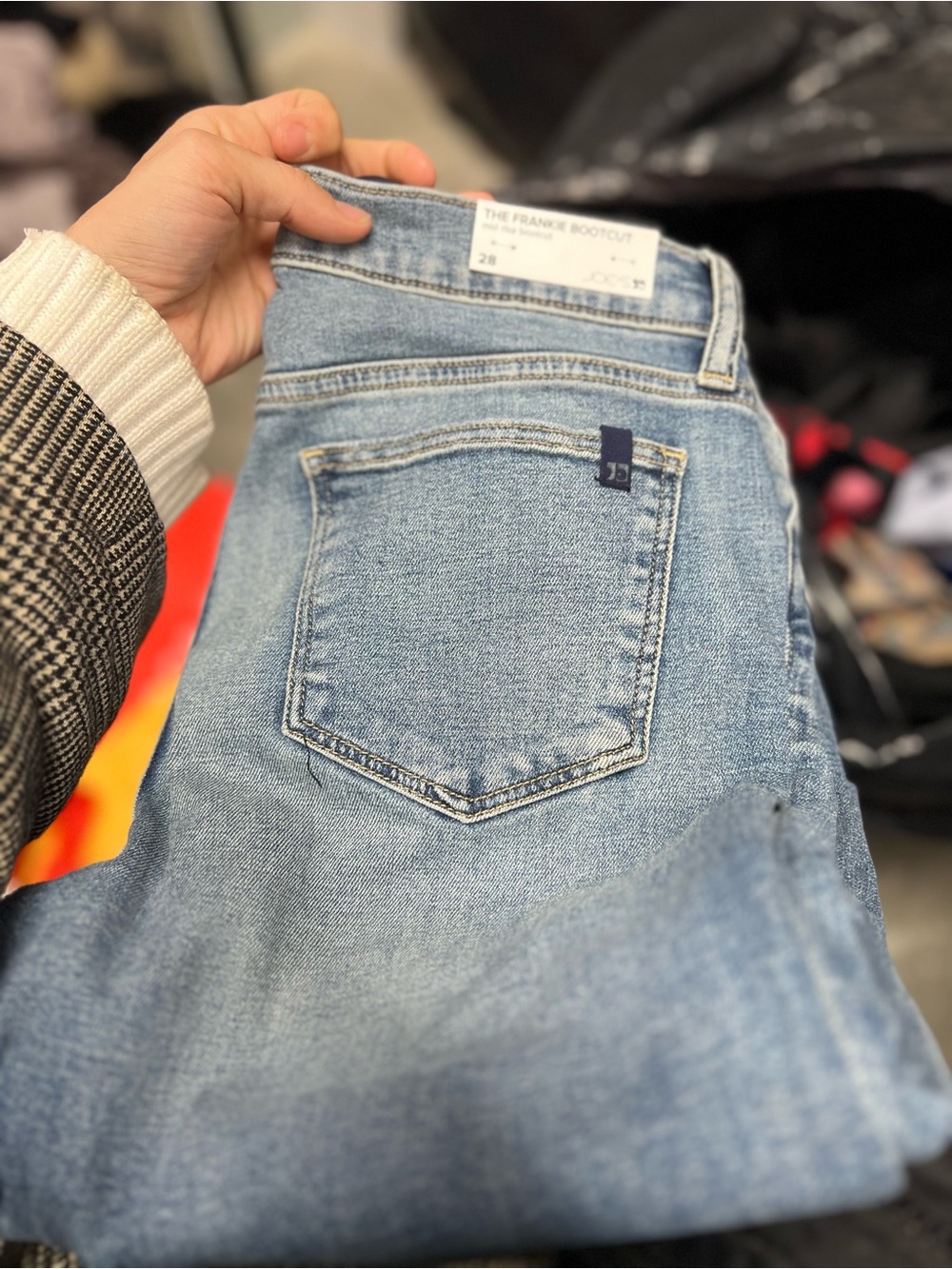 Joe's Jeans Light Blue Bootcut Jeans